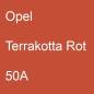 Preview: Opel, Terrakotta Rot, 50A.